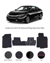 Honda Civic Floor Mats 2016-2021 Heavy Duty Rubber PVC Mats for Maximum Coverage